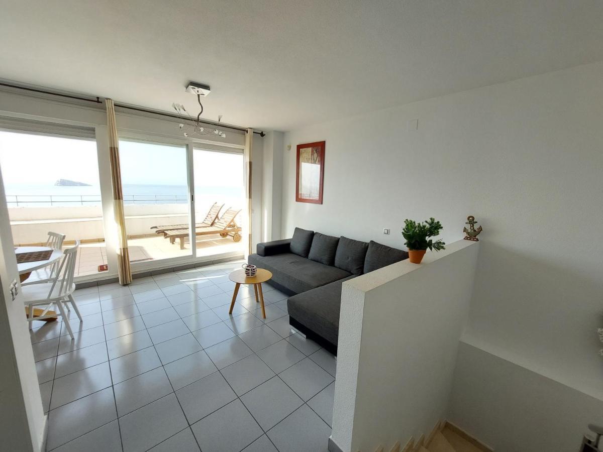 Villamarina Duplex En Primera Linea De Mar - Fincas Arena เบนิดอร์ม ภายนอก รูปภาพ